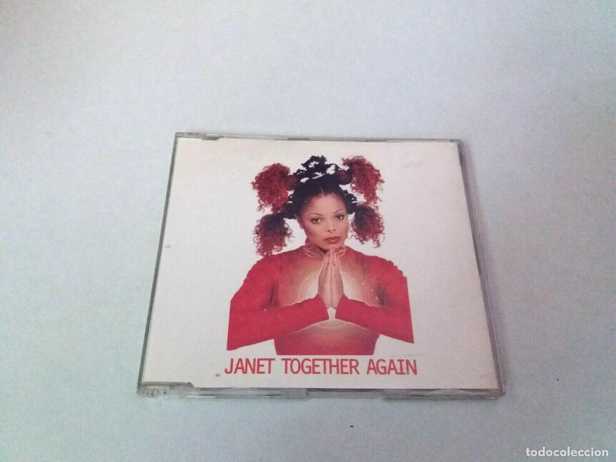 CDs de m&uacute;sica: JANET &rdquo;TOGETHER AGAIN&rdquo; CD SINGLE 6 TRACKS JANET JACKSON - Foto 1