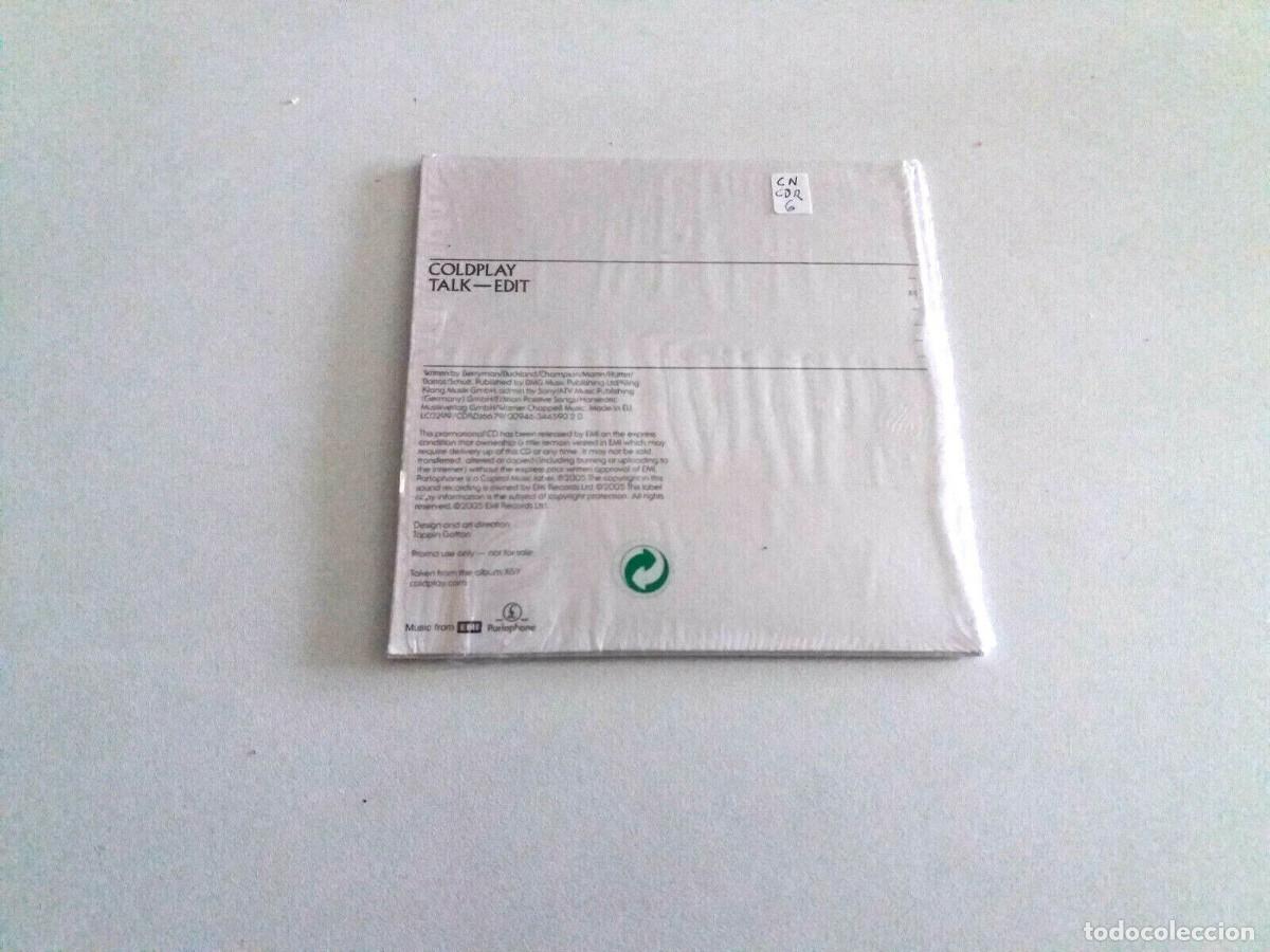 CDs de m&uacute;sica: COLPLAY &rdquo;TALK (EDIT)&rdquo; CD SINGLE 1 TRACKS COMO NUEVO CD-R - Foto 2