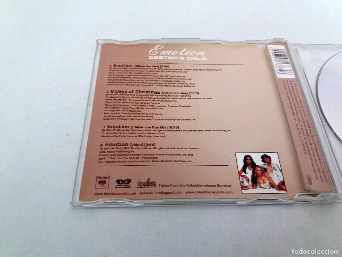 CDs de m&uacute;sica: DESTINYS CHILD &rdquo;EMOTION&rdquo; CD SINGLE 4 TRACKS - Foto 2