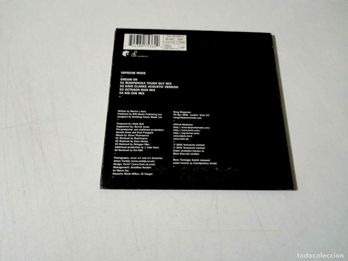CDs de m&uacute;sica: DEPECHE MODE &rdquo;DREAM ON&rdquo; CD SINGLE 4 TRACKS - Foto 2
