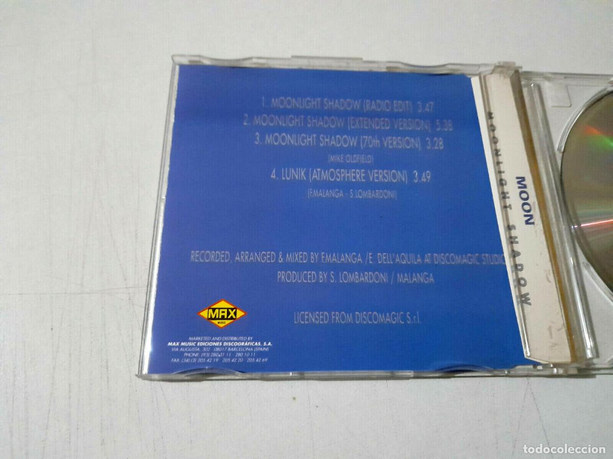 CDs de m&uacute;sica: MOON &rdquo;MOONLIGHT SHADOW&rdquo; CD SINGLE 4 TRACKS - Foto 2