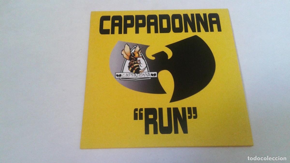 CDs de m&uacute;sica: CAPPADONNA &rdquo;RUN&rdquo; CD SINGLE 2 TRACKS - Foto 1
