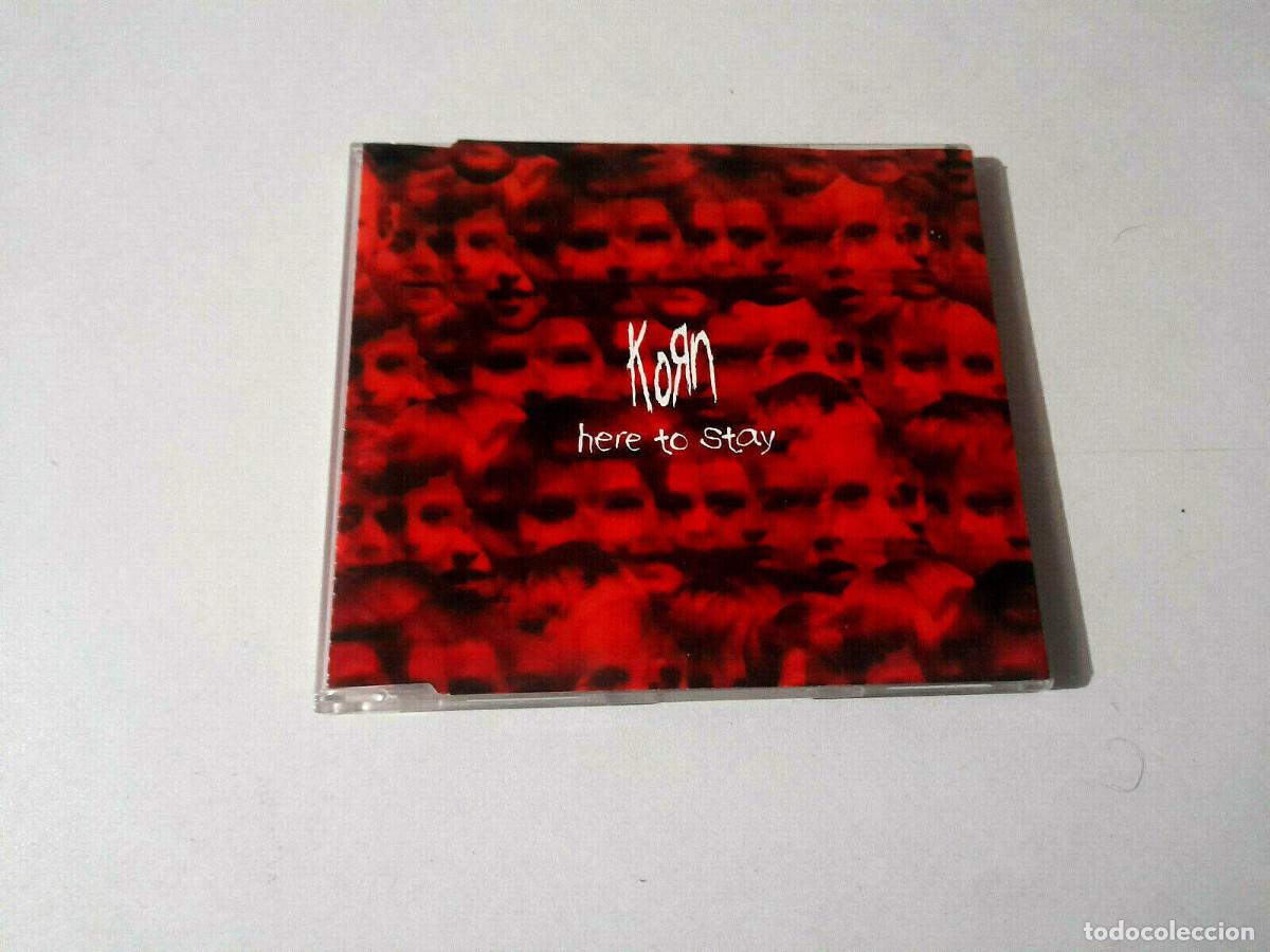 CDs de m&uacute;sica: KORN &rdquo;HERE TO STAY&rdquo; CD SINGLE 4 TRACKS - Foto 1