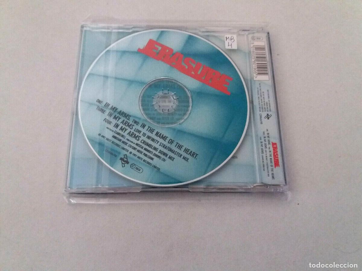 CDs de m&uacute;sica: ERASURE &rdquo;IN MY ARMS&rdquo; CD SINGLE 4 TRACKS - Foto 2