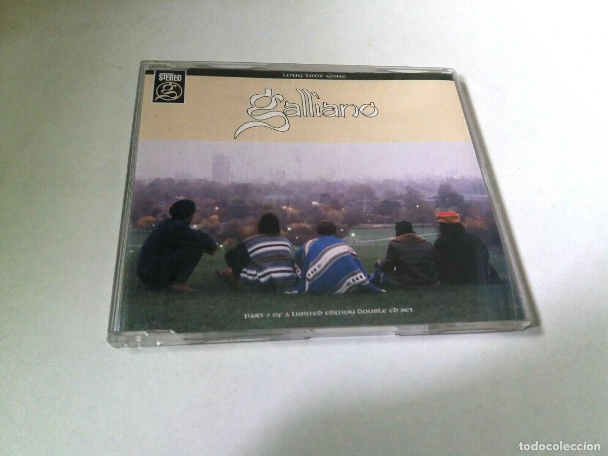 CDs de m&uacute;sica: GALLIANO &rdquo;LONG TIME GONE&rdquo; CD SINGLE 4 TRACKS COMO NUEVO - Foto 1