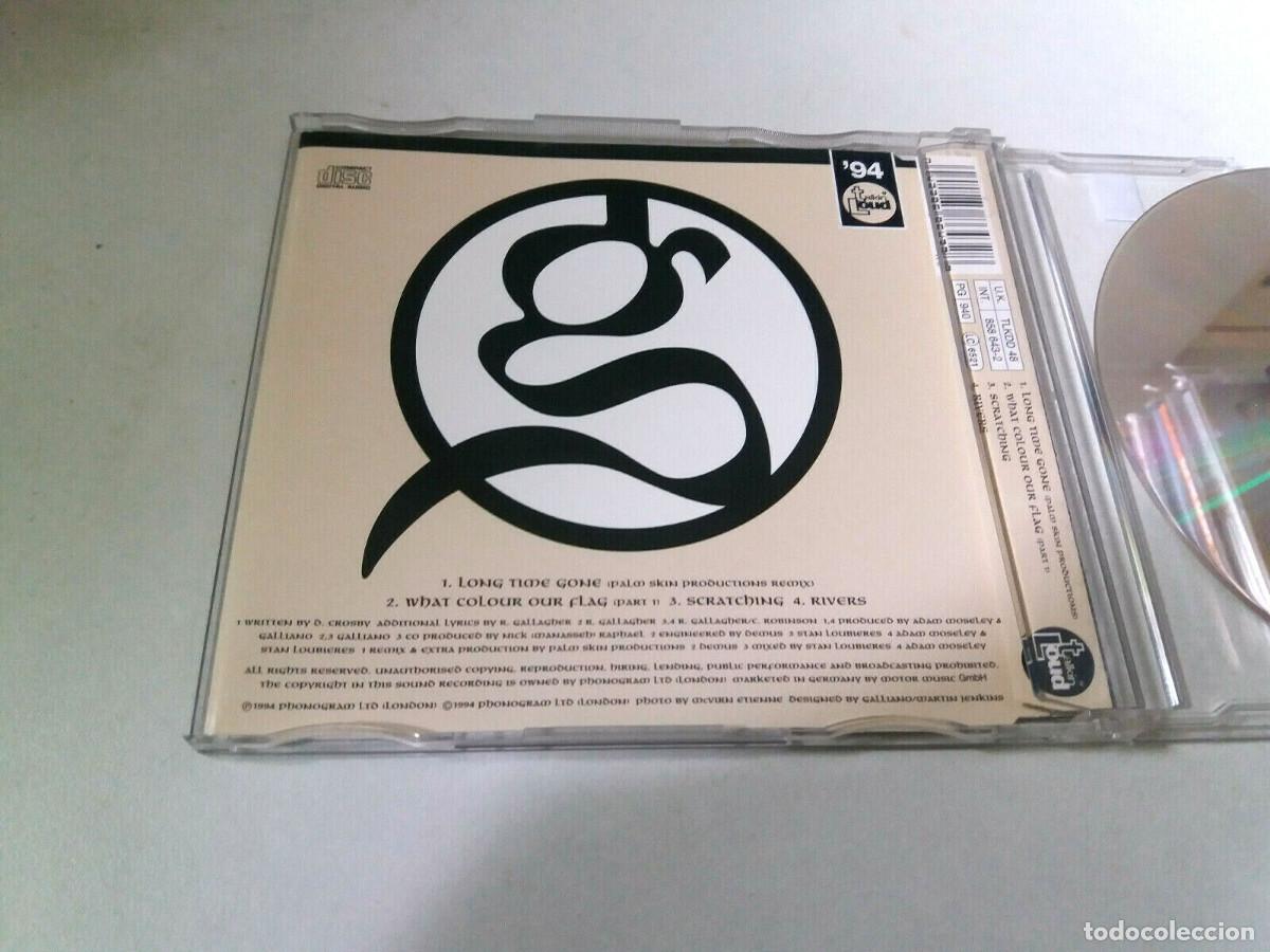 CDs de m&uacute;sica: GALLIANO &rdquo;LONG TIME GONE&rdquo; CD SINGLE 4 TRACKS COMO NUEVO - Foto 2