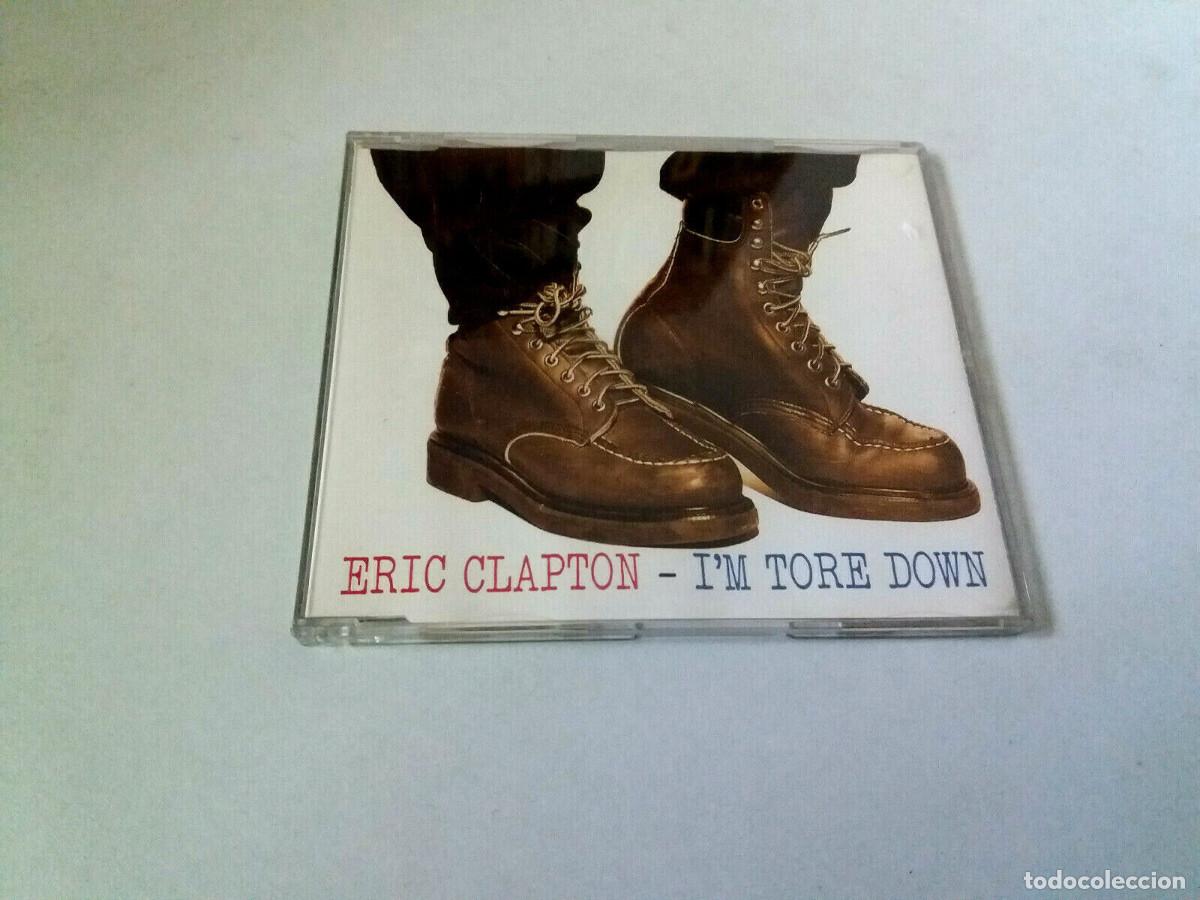 CDs de m&uacute;sica: ERIC CLAPTON &rdquo;IM TORE DOWN&rdquo; CD SINGLE 1 TRACKS COMO NUEVO - Foto 1