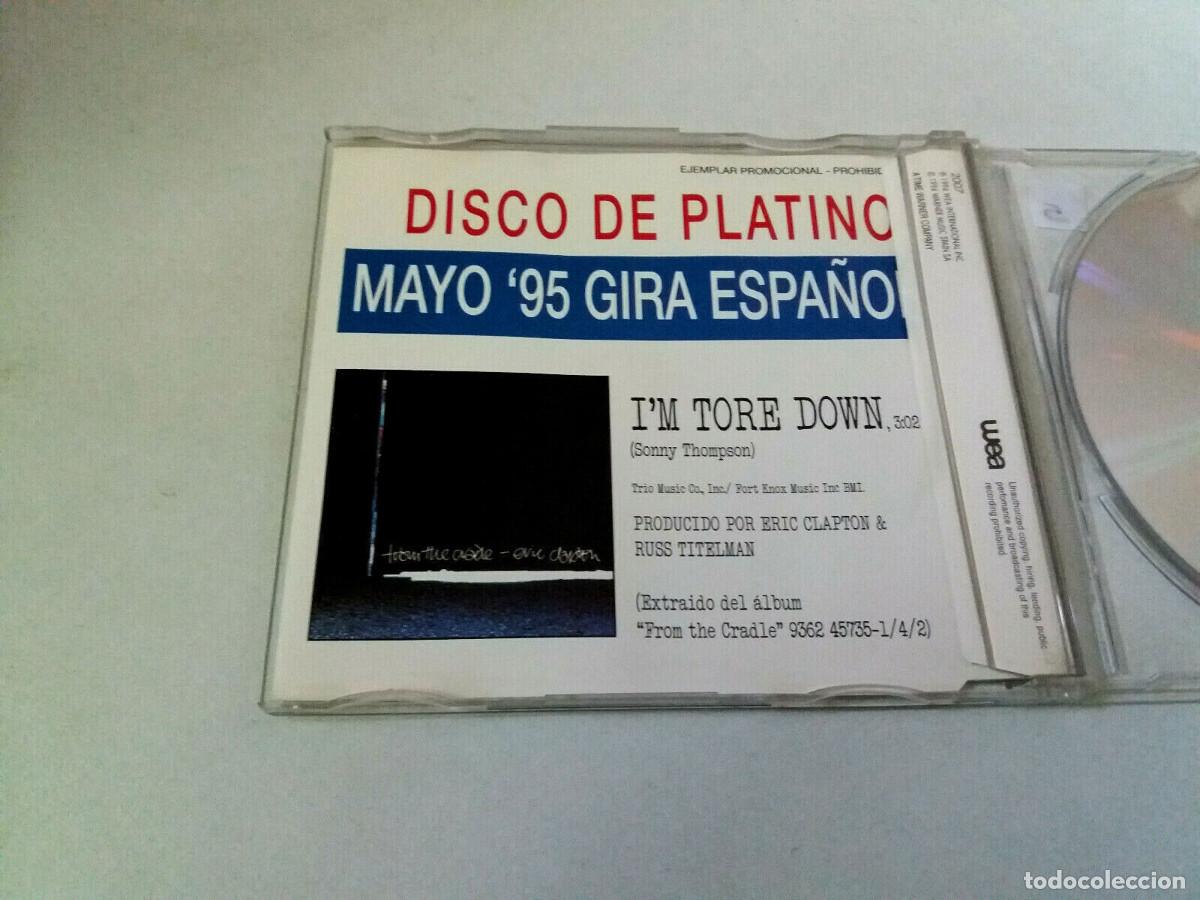 CDs de m&uacute;sica: ERIC CLAPTON &rdquo;IM TORE DOWN&rdquo; CD SINGLE 1 TRACKS COMO NUEVO - Foto 2