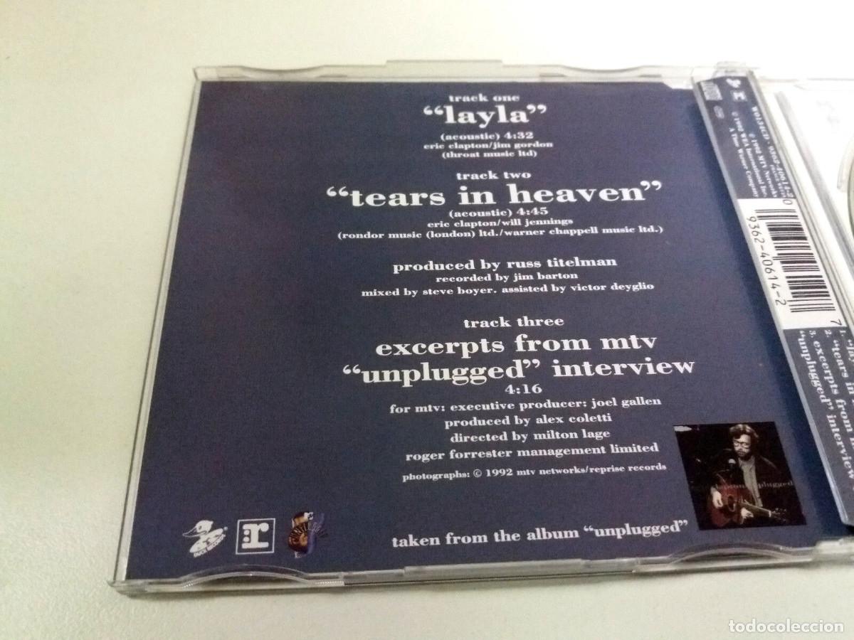 CDs de m&uacute;sica: ERIC CLAPTON &rdquo;LAYLA (ACOUSTIC)&rdquo; CD SINGLE 3 TRACKS - Foto 2