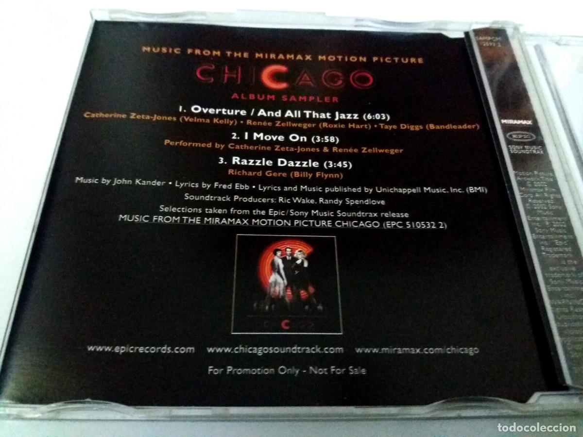 CDs de m&uacute;sica: CHICAGO &rdquo;ALBUM SAMPLER&rdquo; CD SINGLE 3 TRACKS - Foto 2