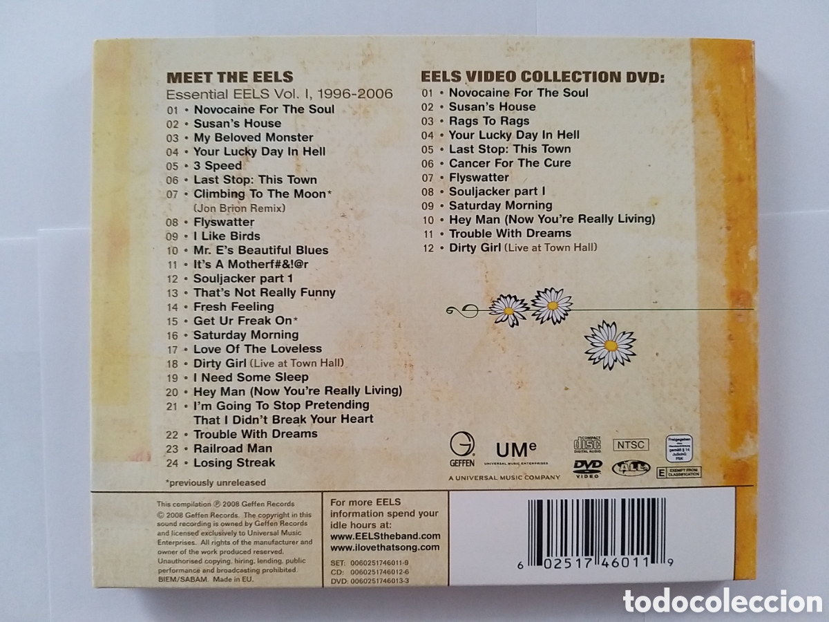 CDs de m&uacute;sica: EELS - MEET THE EELS - CD + DVD SET - Foto 2