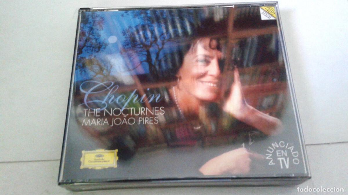 Musik-CDs: MARIA JOAO PIRES &rdquo;CHOPIN THE NOCTURNES&rdquo; 2CD 21 TRACKS STERERO 447 096-2 GH2