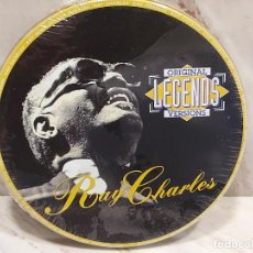 CDs de Música: RAY CHARLES / ORIGINAL LEGENDS-1996 / 12 TEMAS / CAJA METÁLICA / PRECINTADA