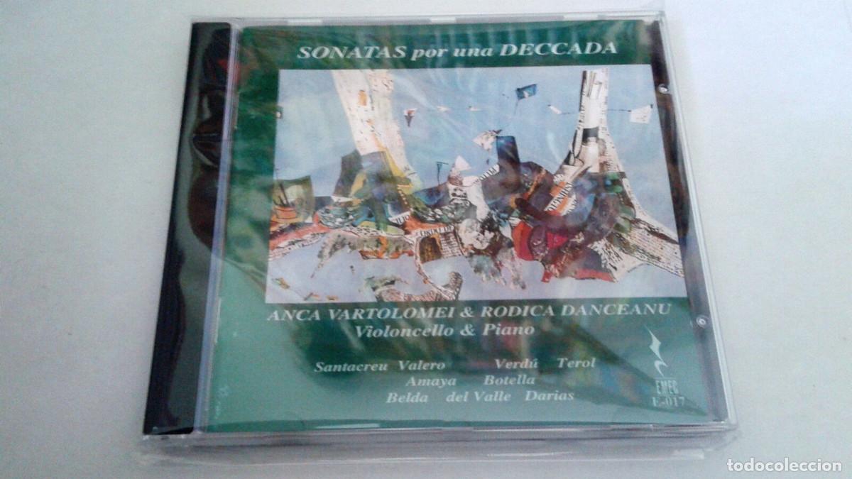 CDs de m&uacute;sica: ANCA VARTOLOMEI RODICA DANCEANU &rdquo;SONATAS POR UNA DECADA&rdquo; CD 9 TRACK EMEC E-017