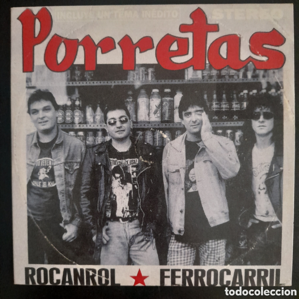 CDs de m&uacute;sica: Porretas &ndash; Rocanroll / Ferrocarril. CD, Single - Foto 1