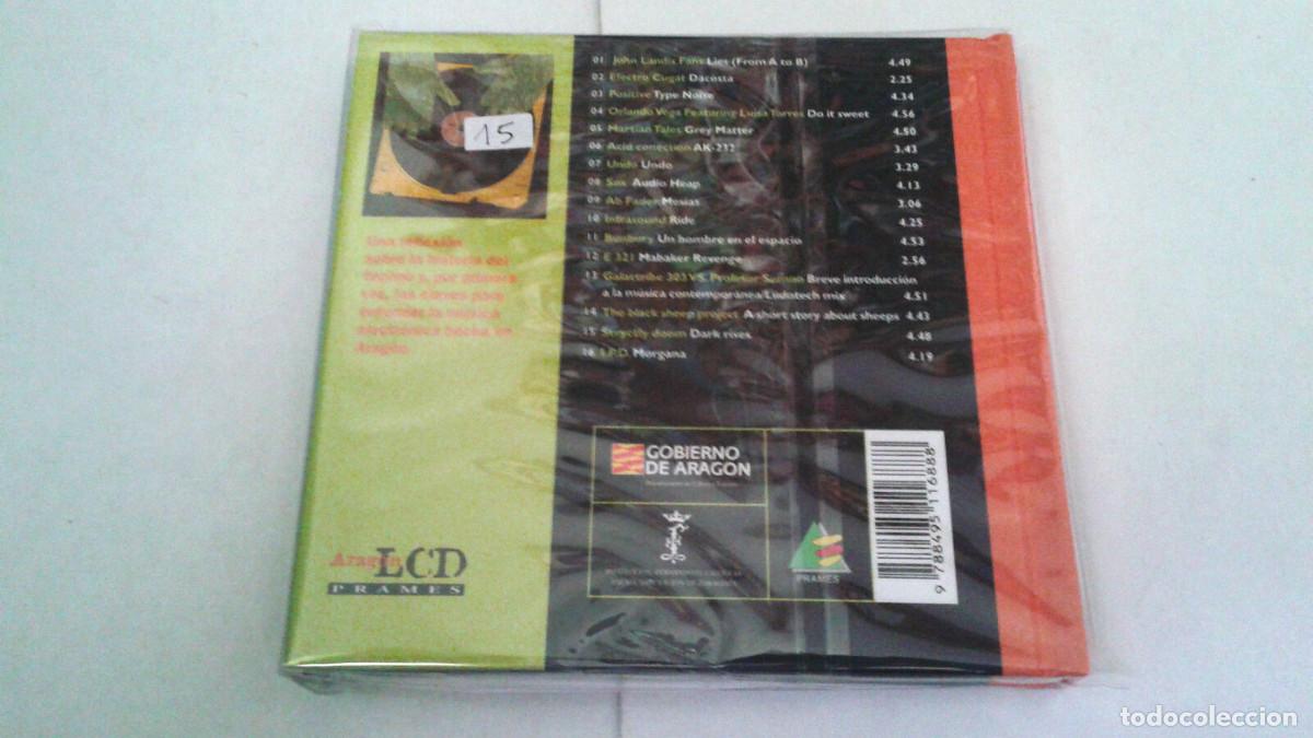 CDs de m&uacute;sica: CD &rdquo;ARAGON TERRITORIO ELECTRONICO&rdquo; CD LIBRO 16 TRACKS - Foto 2