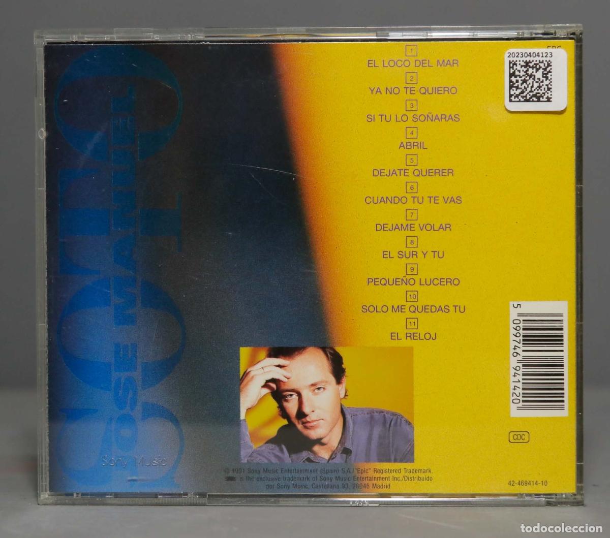 CDs de m&uacute;sica: CD. Jos&eacute; Manuel Soto &ndash; Dejate Querer - Foto 2