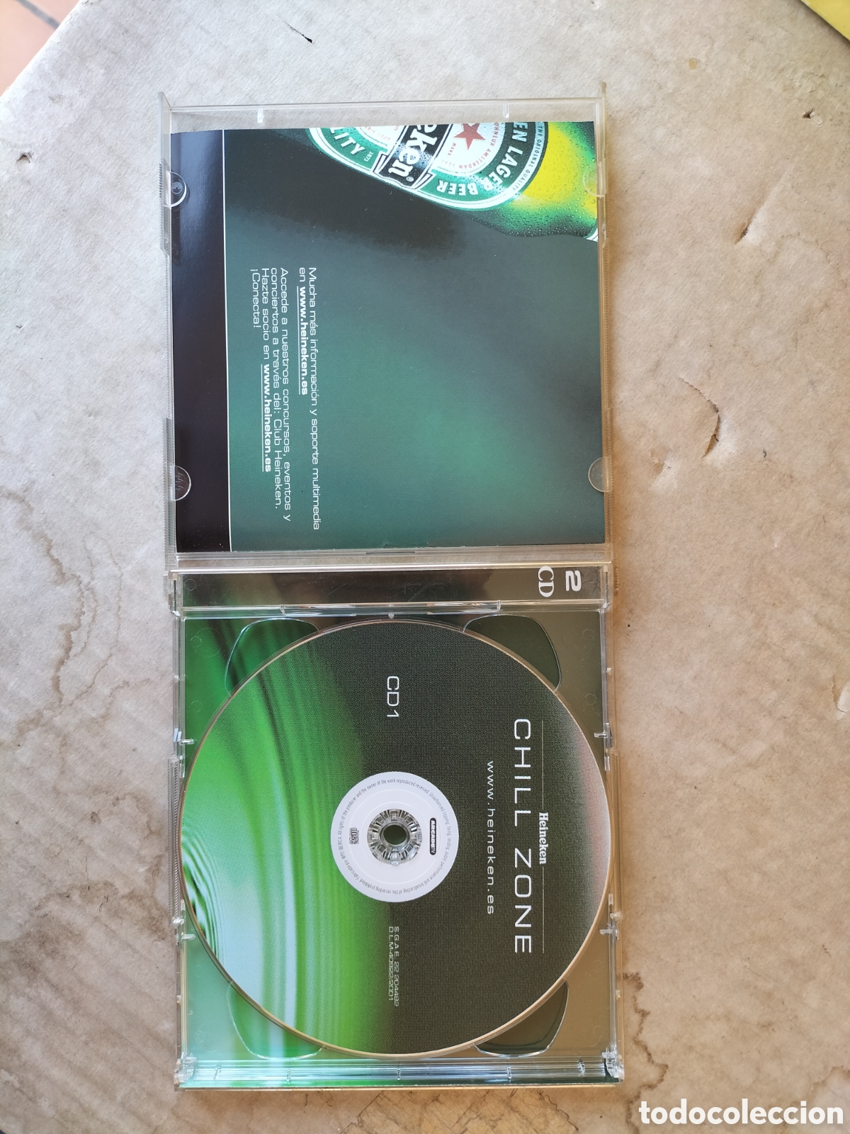 CDs de m&uacute;sica: C15 - CD DOBLE HEINEKEN CHILL ZONE. 2001 - Foto 3