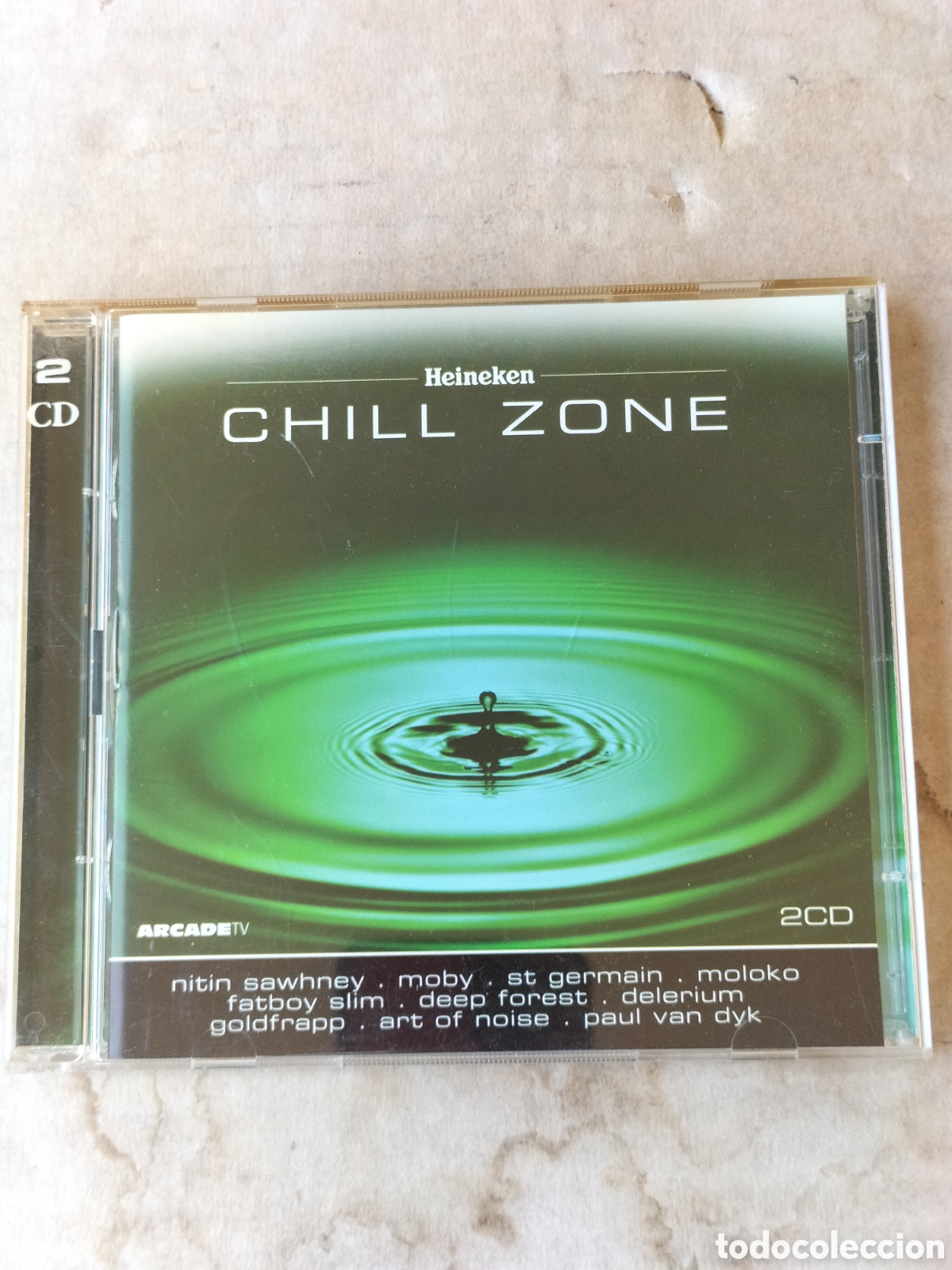 CDs de m&uacute;sica: C15 - CD DOBLE HEINEKEN CHILL ZONE. 2001 - Foto 1