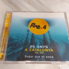 CDs de Música: RNE-4 / 25 ANYS A CATALUNYA / MOMENTOS HISTÓRICOS 1976-2001 / DOBLE CD / IMPECABLE