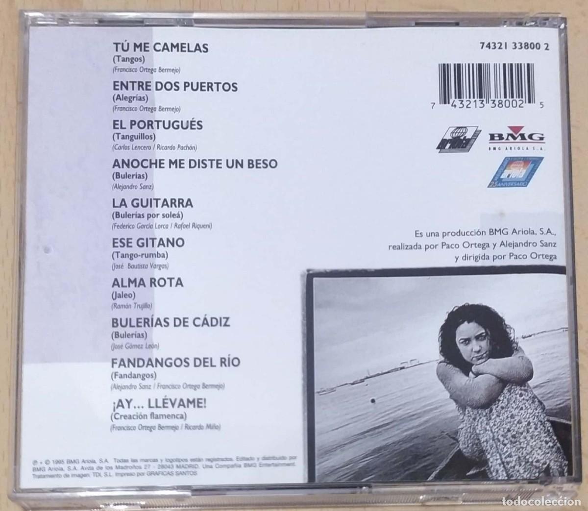 CDs de m&uacute;sica: NI&Ntilde;A PASTORI (ENTRE DOS PUERTOS) CD 1995 - Foto 2