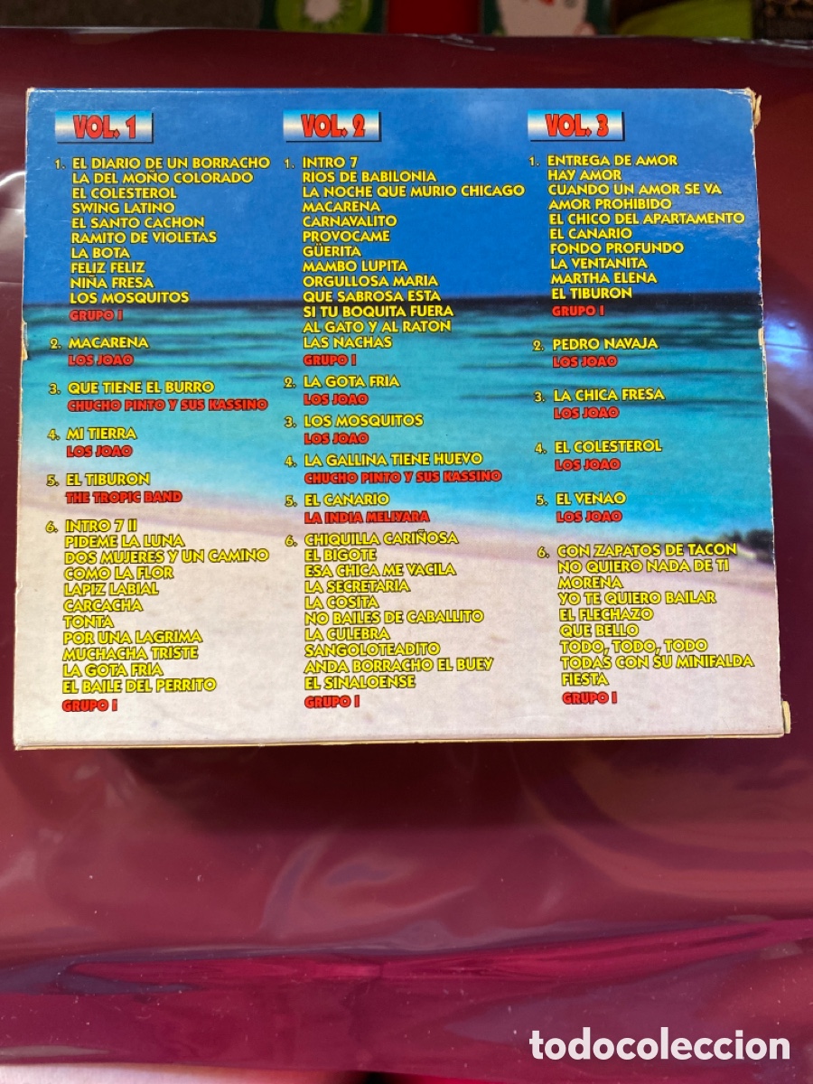 CDs de m&uacute;sica: 3xCD TROPICAL MIX. LOS &Eacute;XITOS M&Aacute;S CALIENTES. - Foto 2
