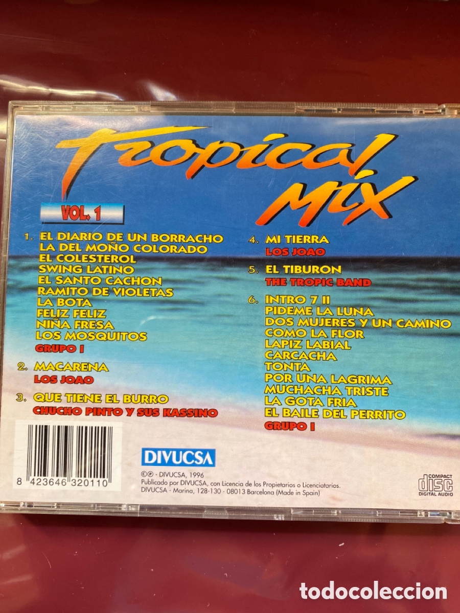 CDs de m&uacute;sica: 3xCD TROPICAL MIX. LOS &Eacute;XITOS M&Aacute;S CALIENTES. - Foto 4