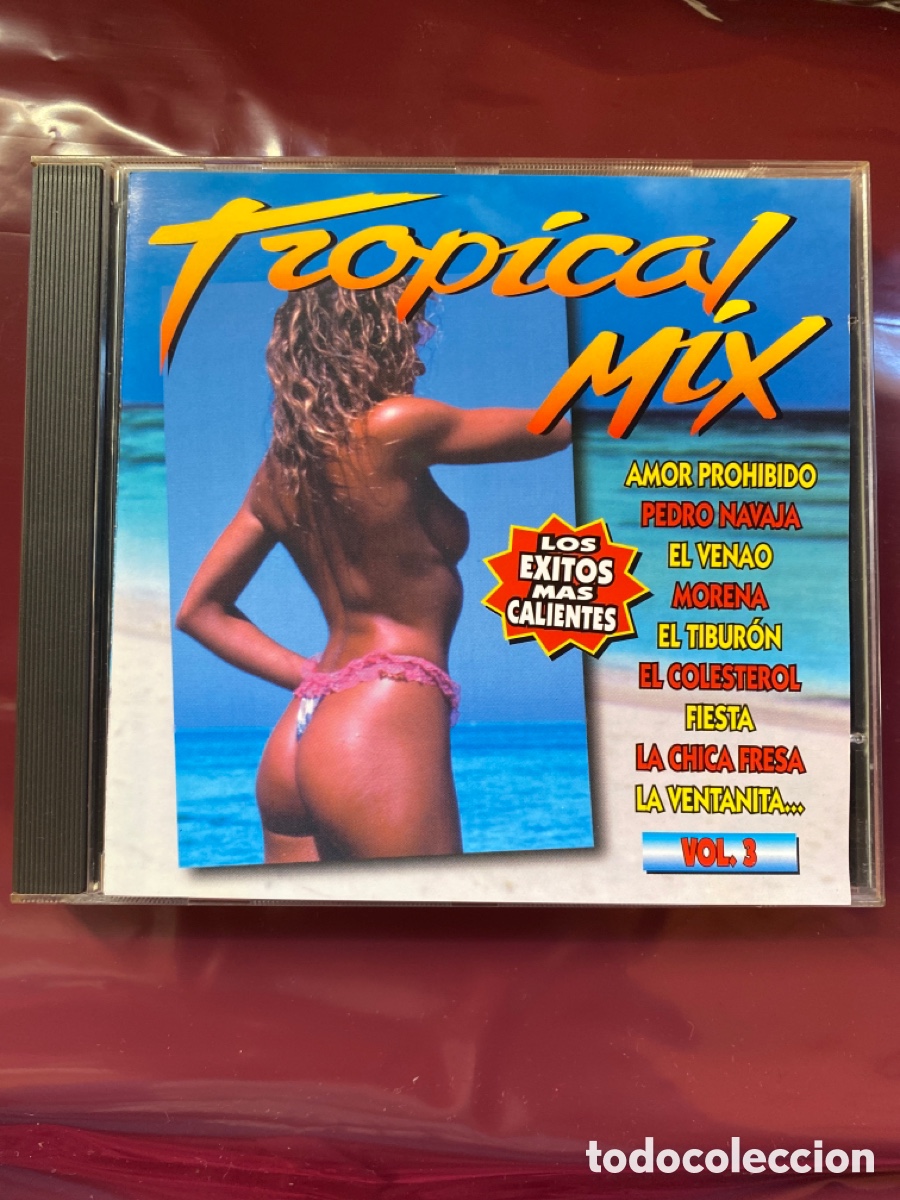 CDs de m&uacute;sica: 3xCD TROPICAL MIX. LOS &Eacute;XITOS M&Aacute;S CALIENTES. - Foto 7