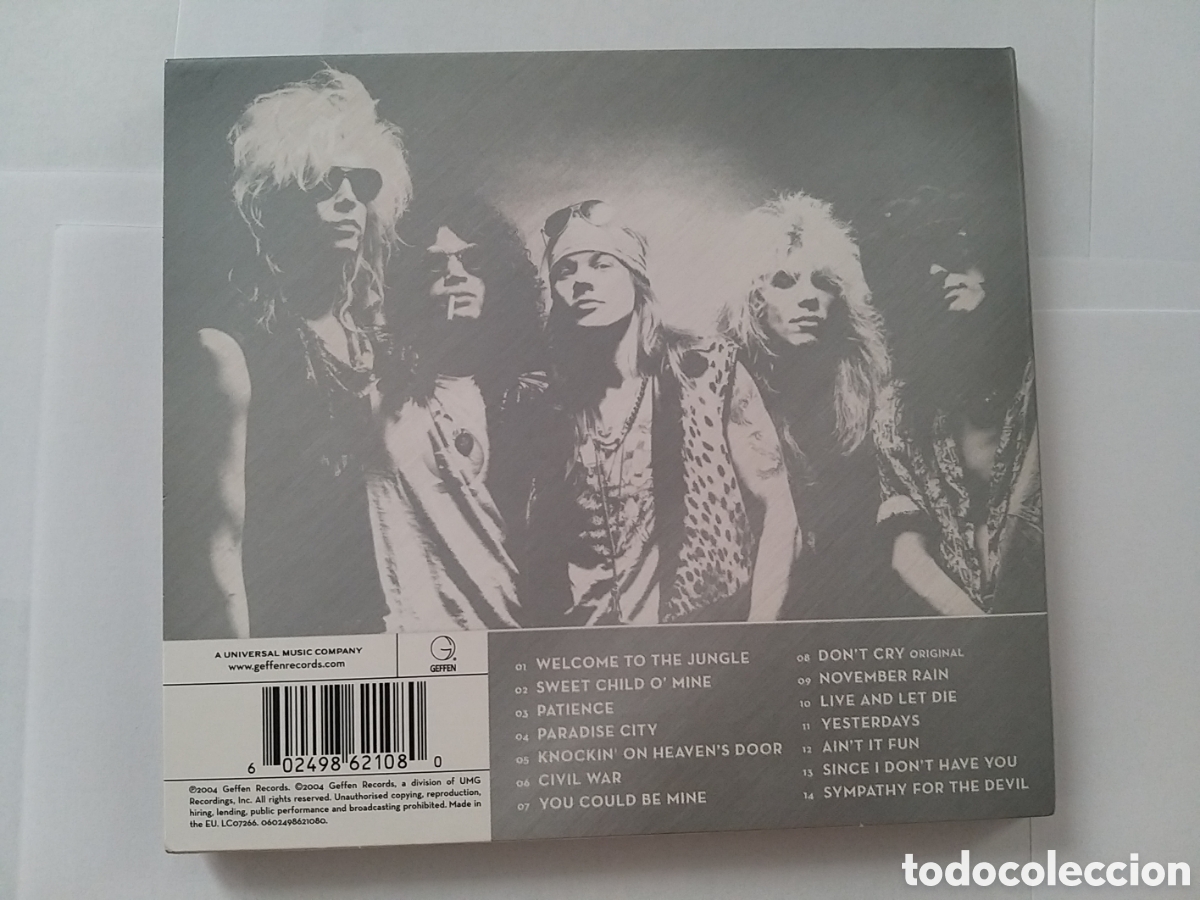 CDs de m&uacute;sica: GUNS N ROSES - GREATEST HITS CD - Foto 2