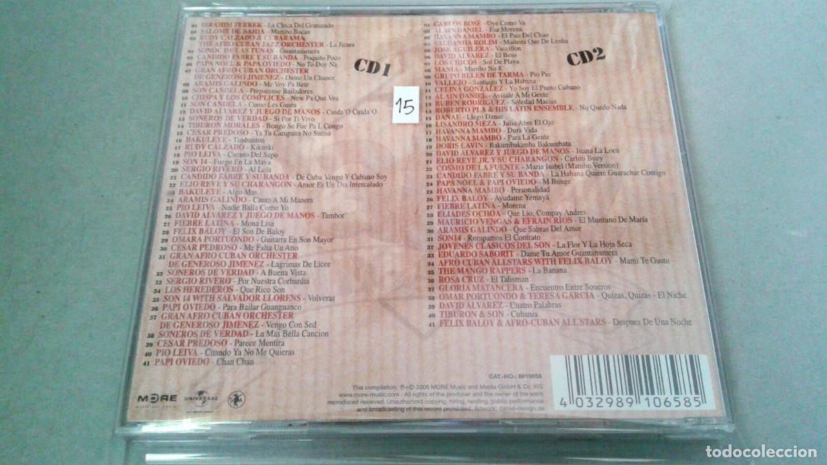 CDs de m&uacute;sica: CD &rdquo;SALSA MEGAMIX&rdquo; 2 CD 82 TRACKS COMO NUEVO - Foto 2