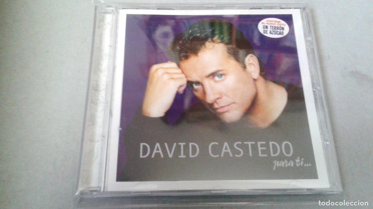 CDs de m&uacute;sica: DAVID CASTEDO &rdquo;PARA TI...&rdquo; CD 12 TRACKS COMO NUEVO - Foto 1