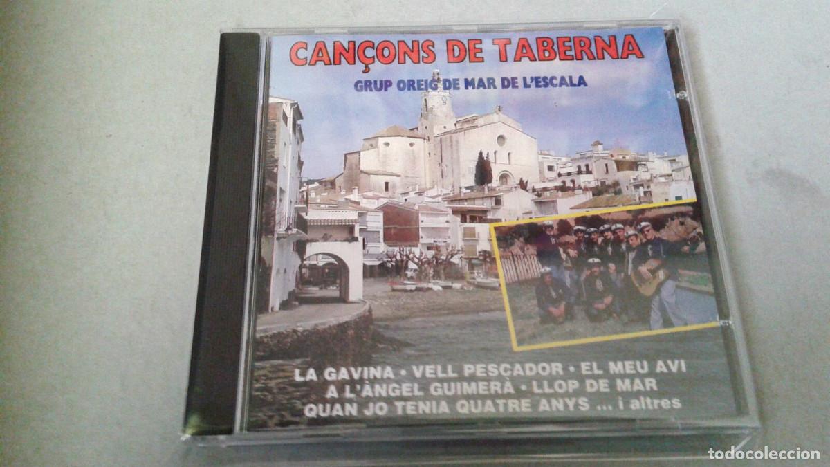 CDs de m&uacute;sica: GRUP OREIG DE MAR DE LESCALA &rdquo;CAN&Ccedil;ONS DE TABERNA&rdquo; CD 10 TRACKS COMO NUEVO - Foto 1