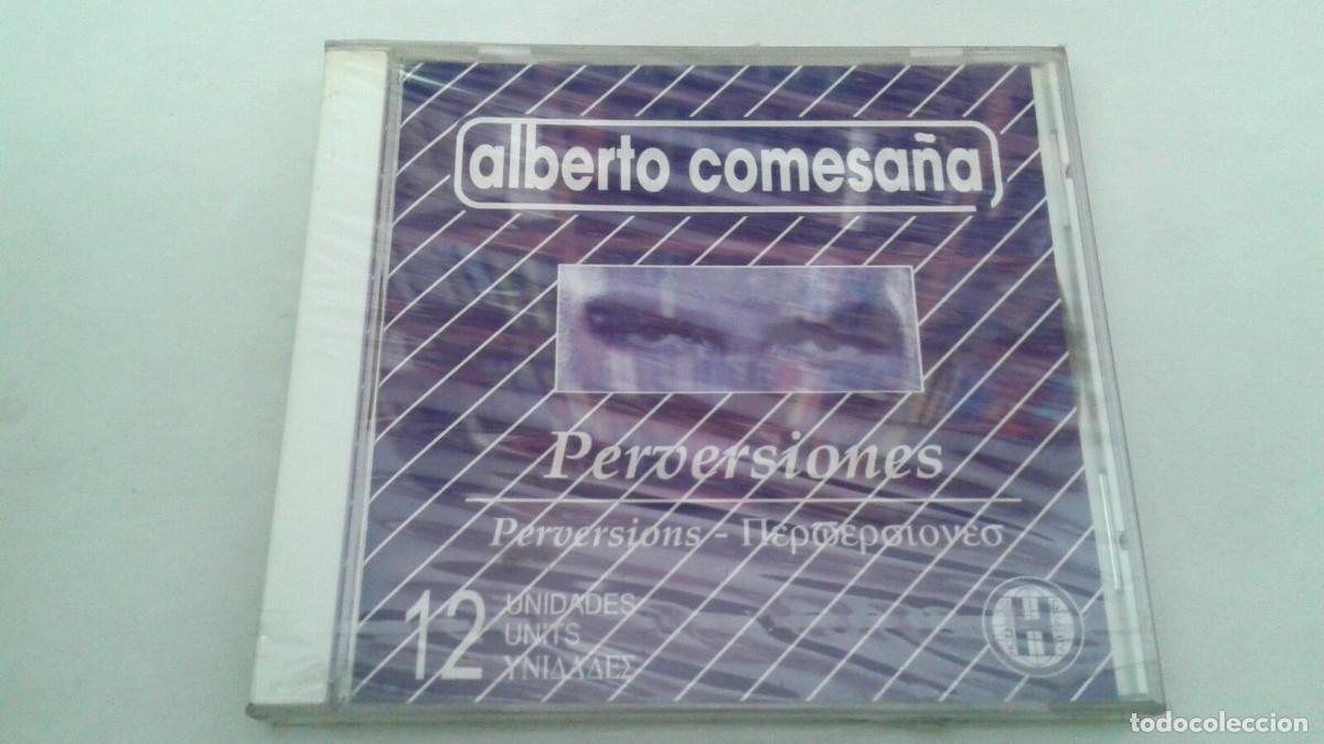 CDs de m&uacute;sica: ALBERTO COMESA&Ntilde;A &rdquo;PERVERSIONES&rdquo; CD 12 TRACKS PRECINTADO - Foto 1