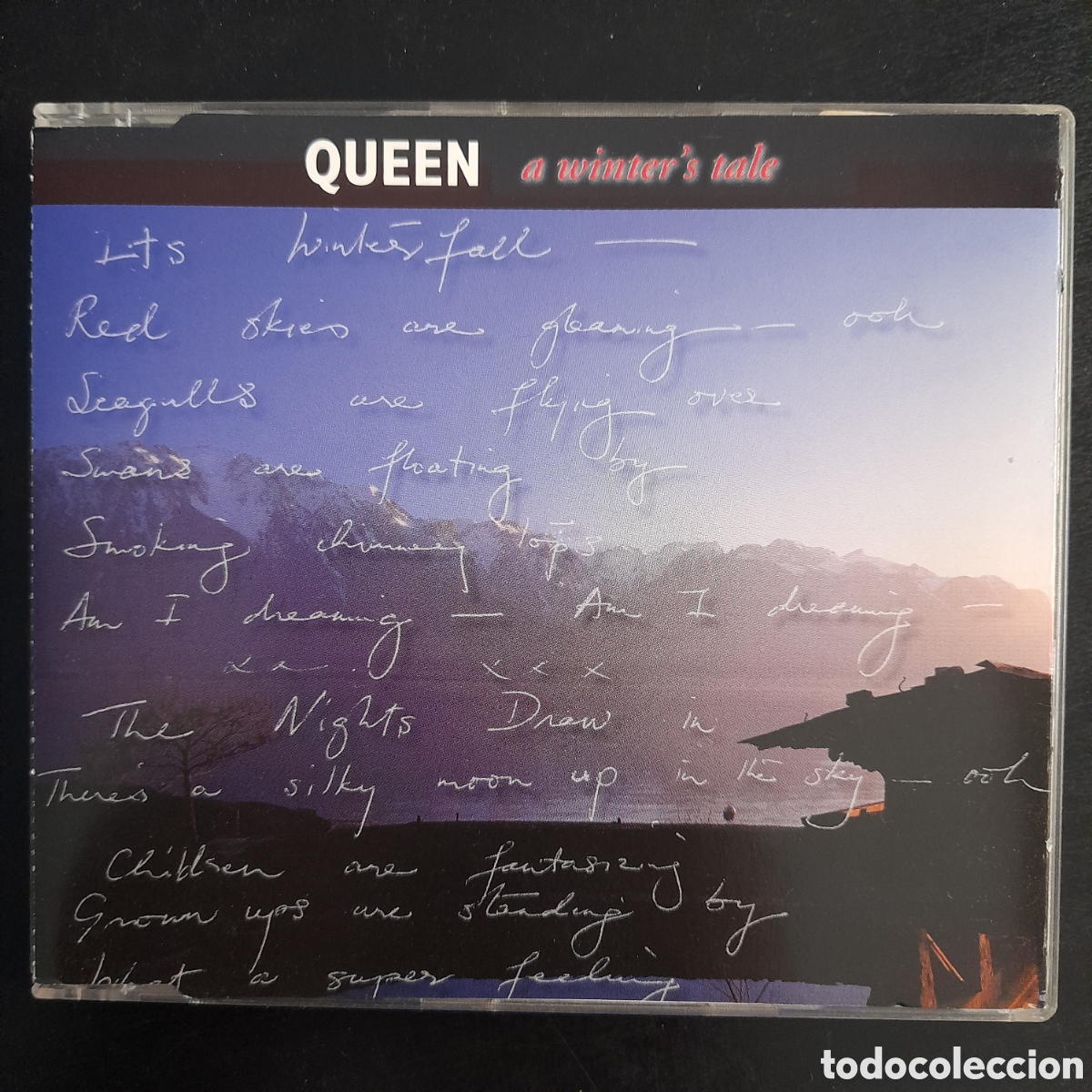 CDs de m&uacute;sica: Queen &ndash; A Winters Tale. 1995, Holanda. CD, Maxi-Single - Foto 1
