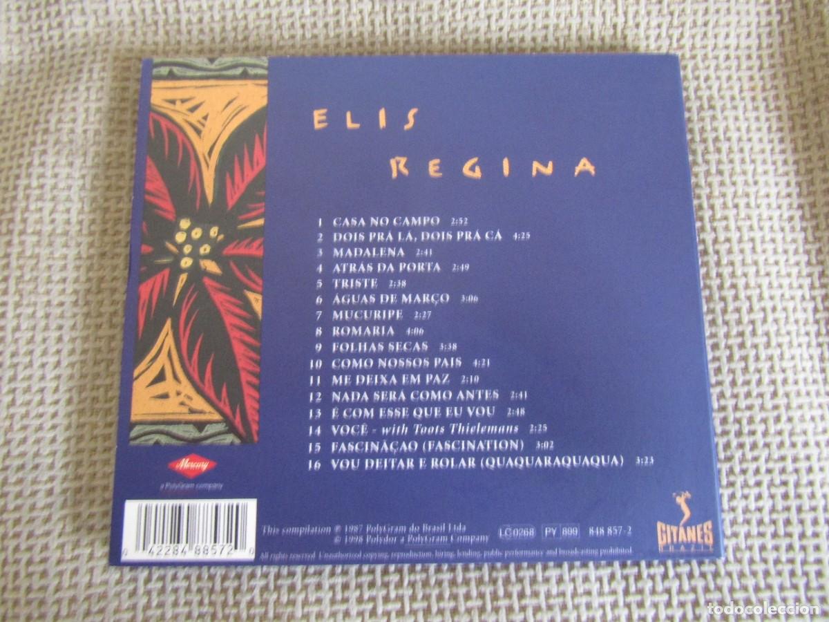 CDs de m&uacute;sica: Elis Regina - Compilation - CD - 1998 - Gitanes Brazil - Foto 2