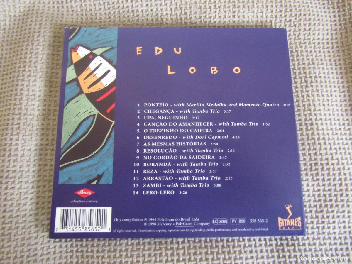 CDs de m&uacute;sica: Edu Lobo - Compilation - CD - 1998 - Gitanes Brazil - Foto 2