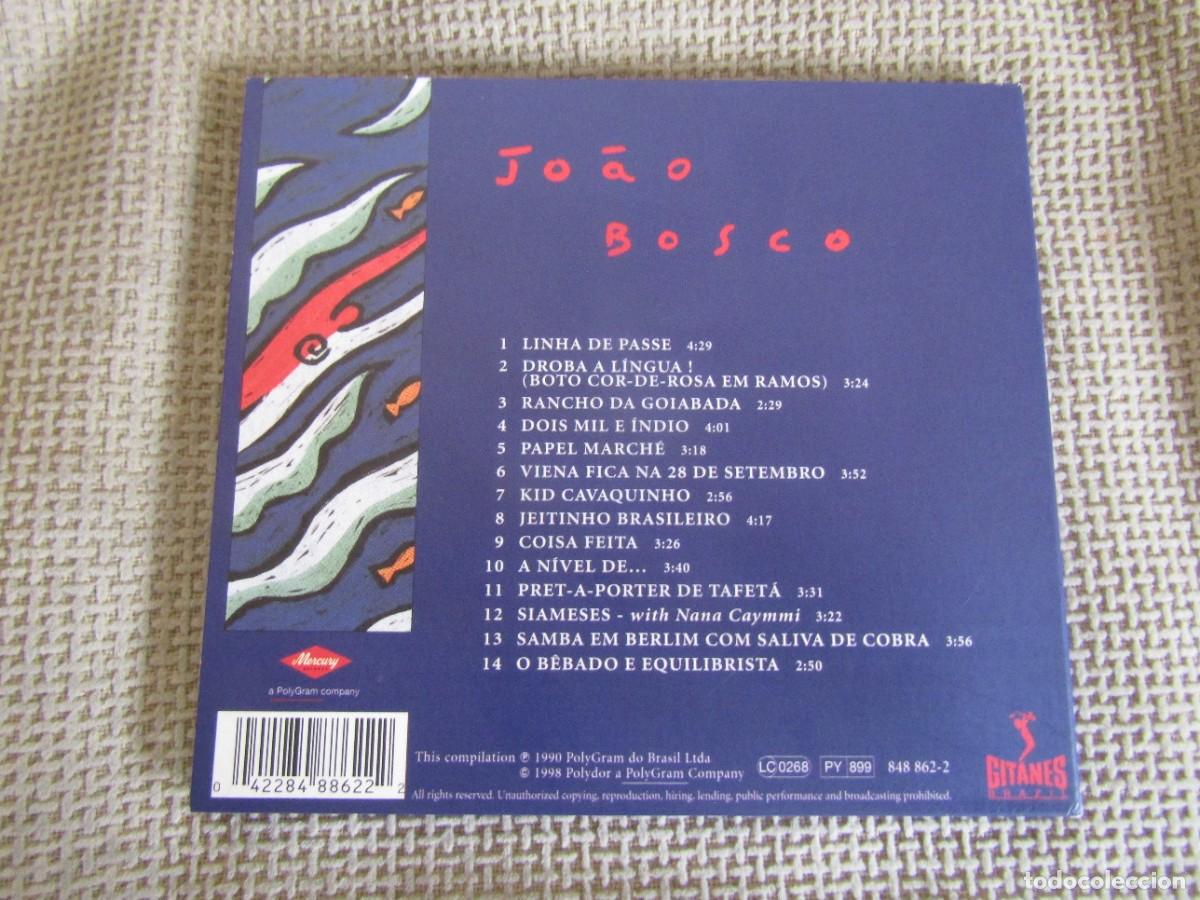 CDs de m&uacute;sica: Jo&atilde;o Bosco - Compilation - CD - 1998 - Gitanes Brazil - Foto 2