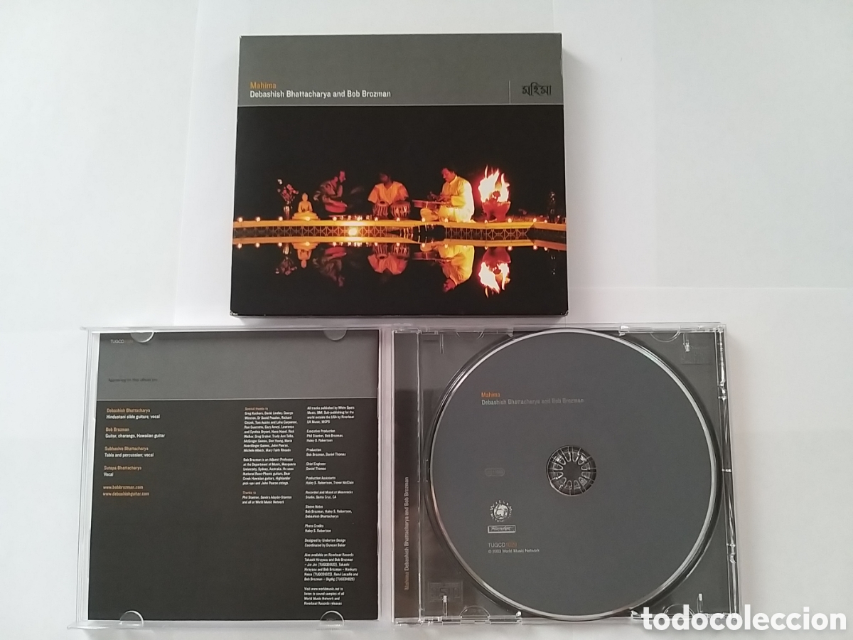 CDs de m&uacute;sica: Debashish Bhattacharya & Bob Brozman - Mahima cd - Foto 4