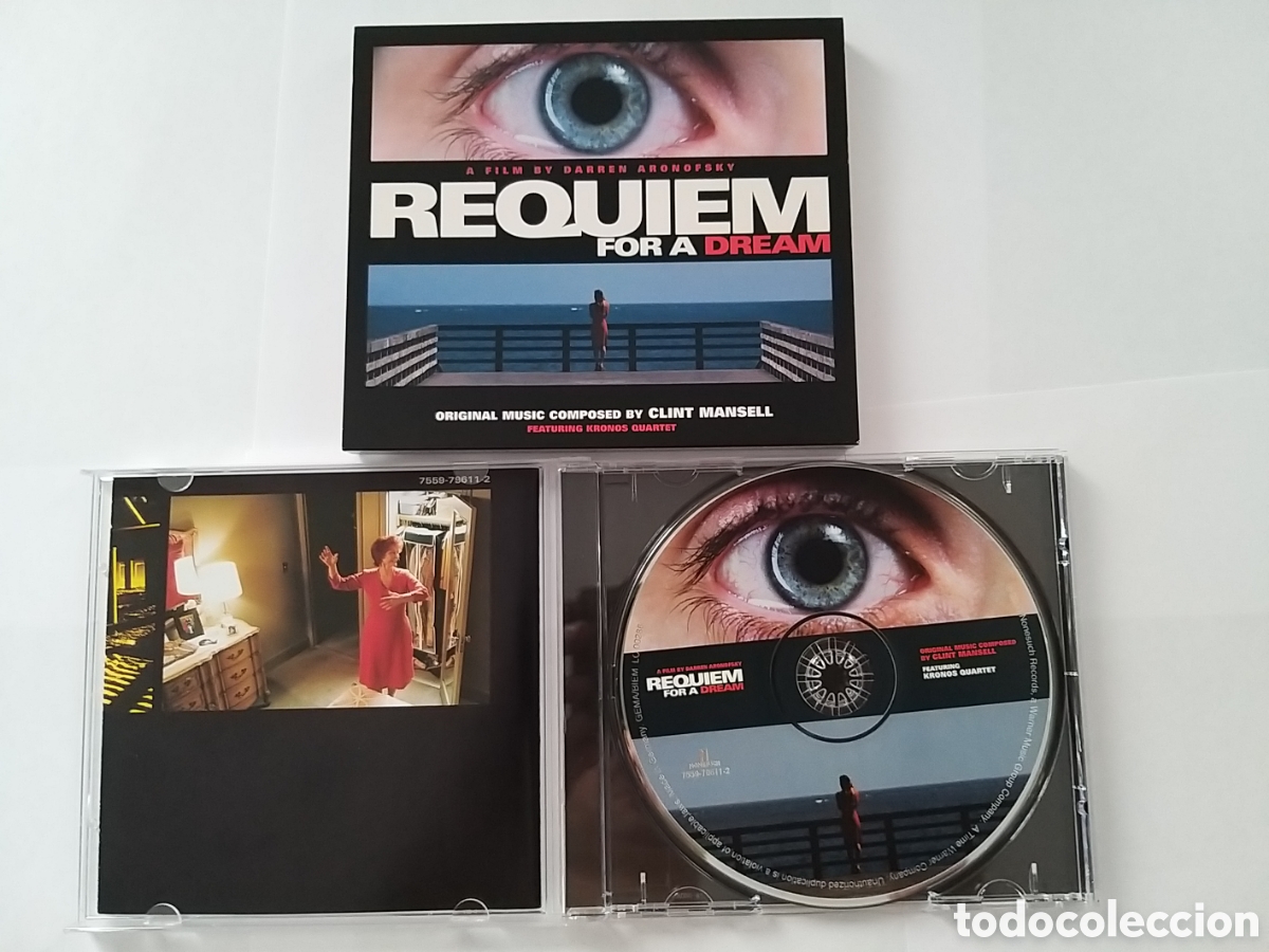 Requiem For A Dream Soundtrack — Mansell & Kronos Quartet New Vinyl LP
