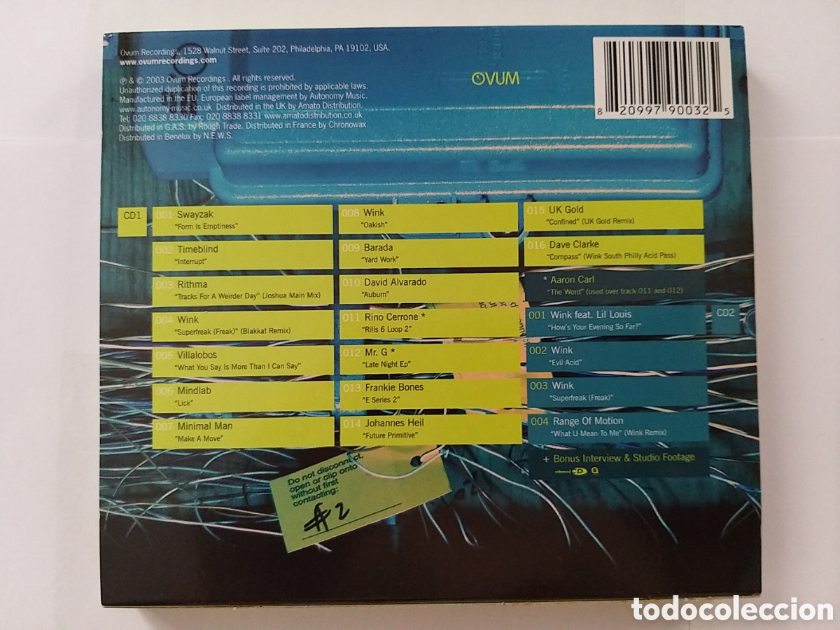 CDs de m&uacute;sica: JOSH WINK - PROFOUND SOUNDS - 2 CD SET - Foto 2