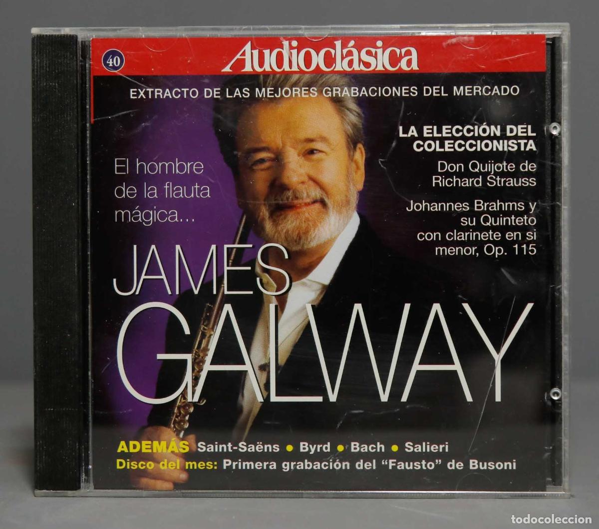 CDs de m&uacute;sica: CD. GALWAY. AUDIOCLASICA. 40 - Foto 1