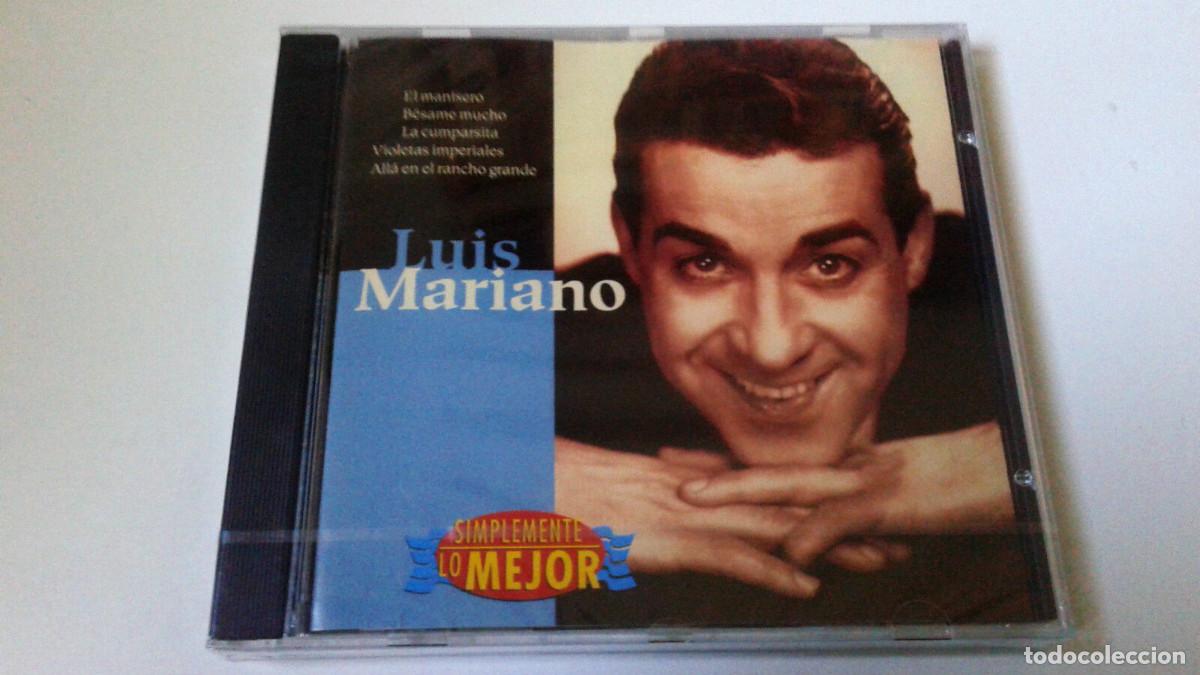 CDs de m&uacute;sica: LUIS MARIANO &rdquo;SIMPLEMENTE LO MEJOR&rdquo; CD PRECINTADO 14 TRACKS - Foto 1