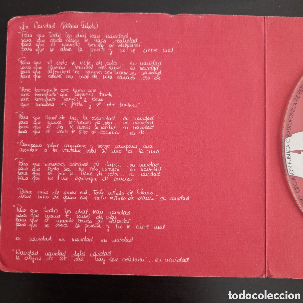 CDs de m&uacute;sica: Rosana &ndash; En Navidad. CD, Single, Cardsleeve - Foto 2