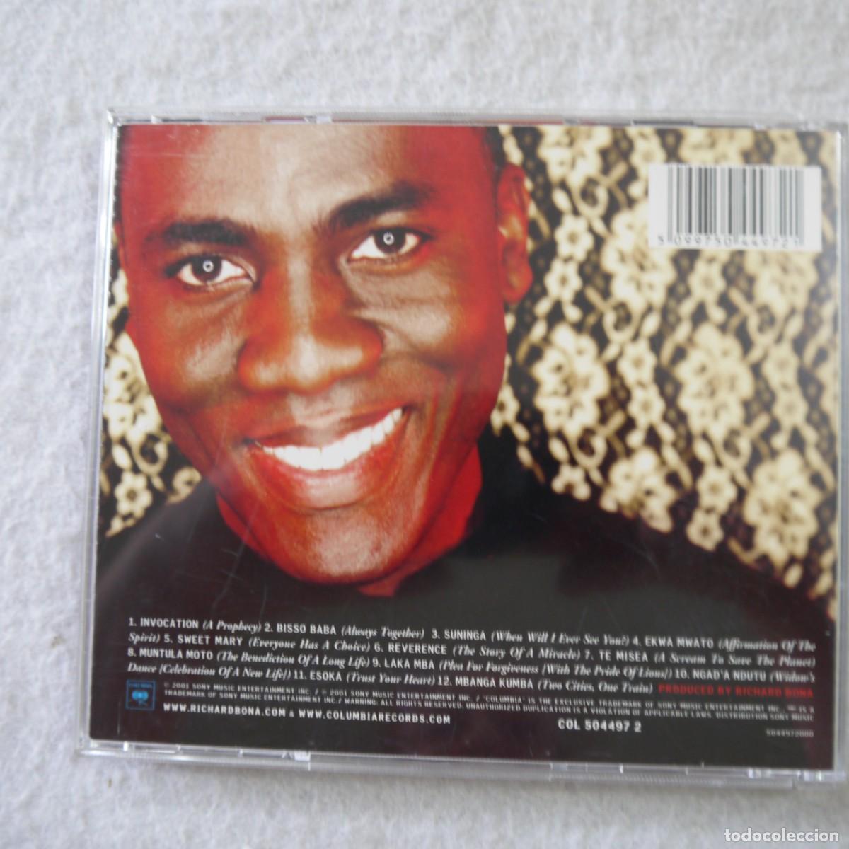 CDs de m&uacute;sica: RICHARD BONA - REVERENCE - CD 2001 - Foto 3
