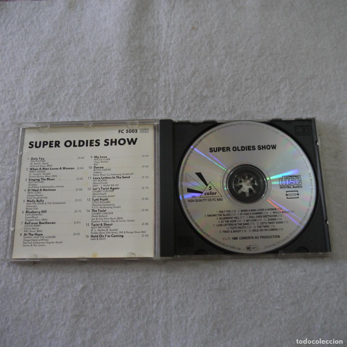 CDs de m&uacute;sica: SUPER OLDIES SHOW - CD 1989 - Foto 2