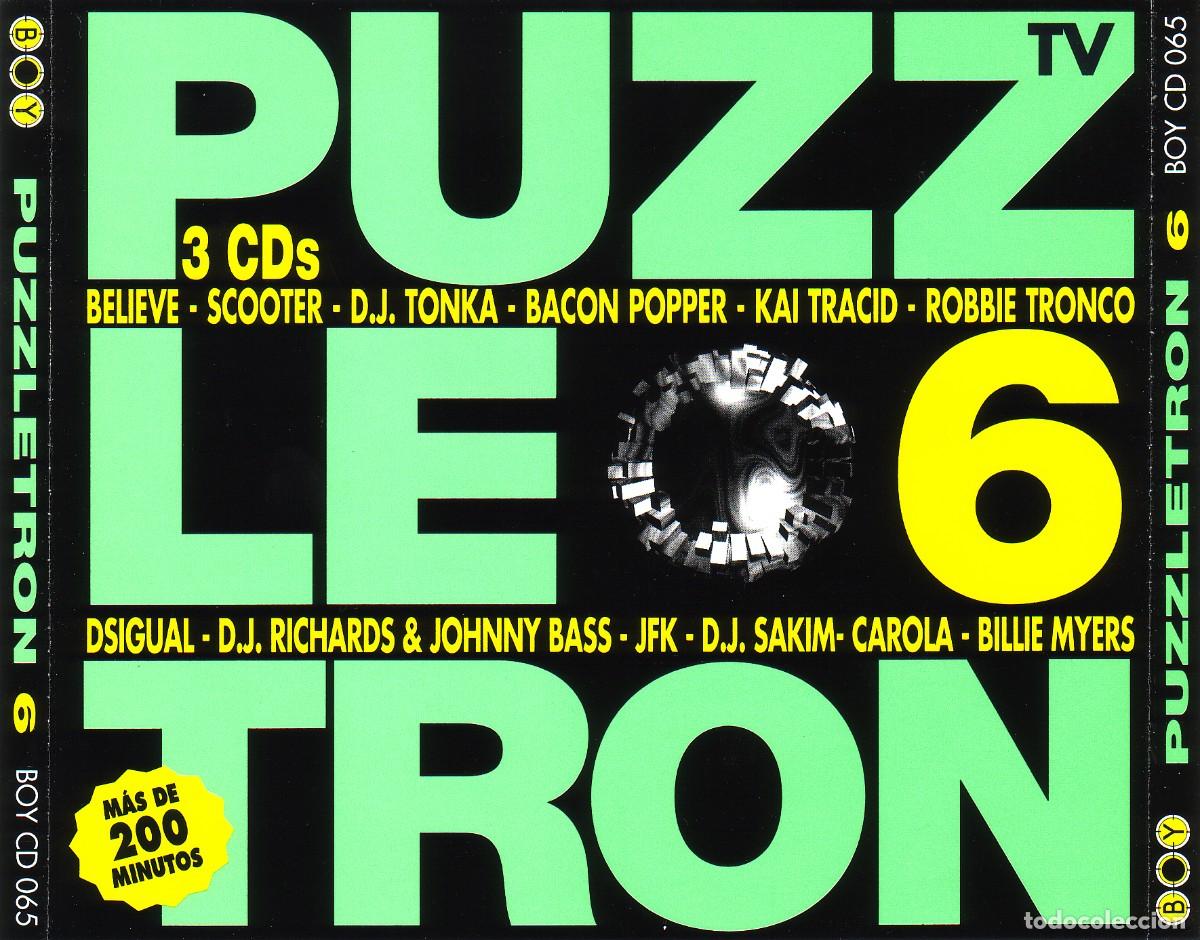 CDs de m&uacute;sica: puzzletron 6 (1998) 3 cds como nuevo - Foto 1
