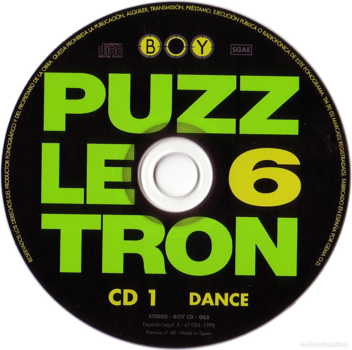 CDs de m&uacute;sica: puzzletron 6 (1998) 3 cds como nuevo - Foto 3
