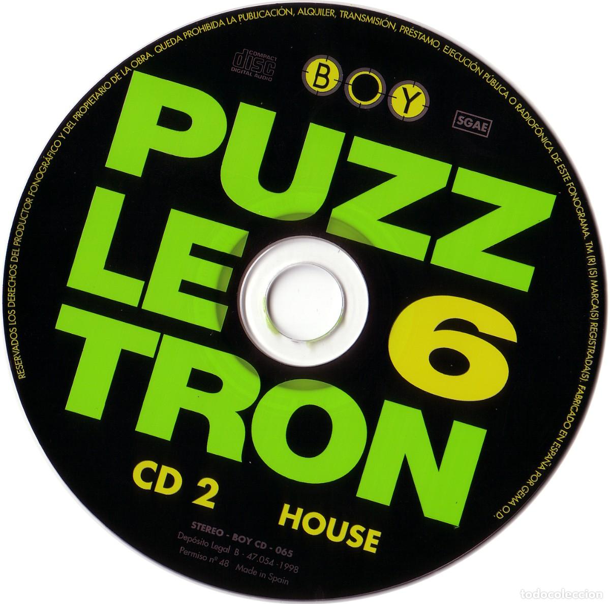 CDs de m&uacute;sica: puzzletron 6 (1998) 3 cds como nuevo - Foto 4