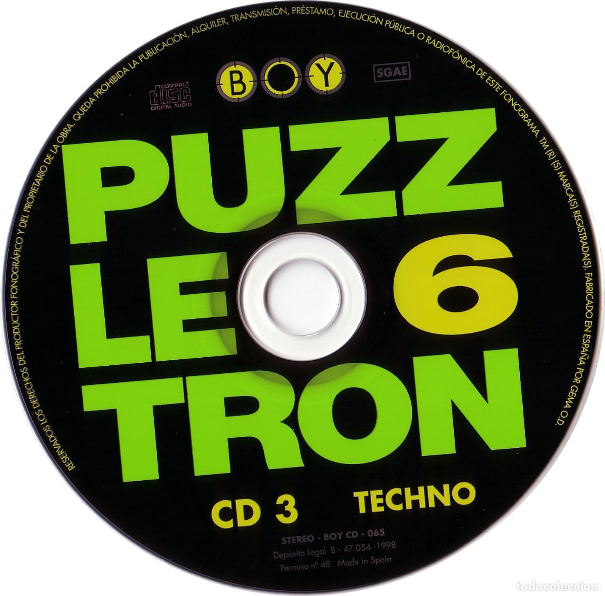 CDs de m&uacute;sica: puzzletron 6 (1998) 3 cds como nuevo - Foto 5