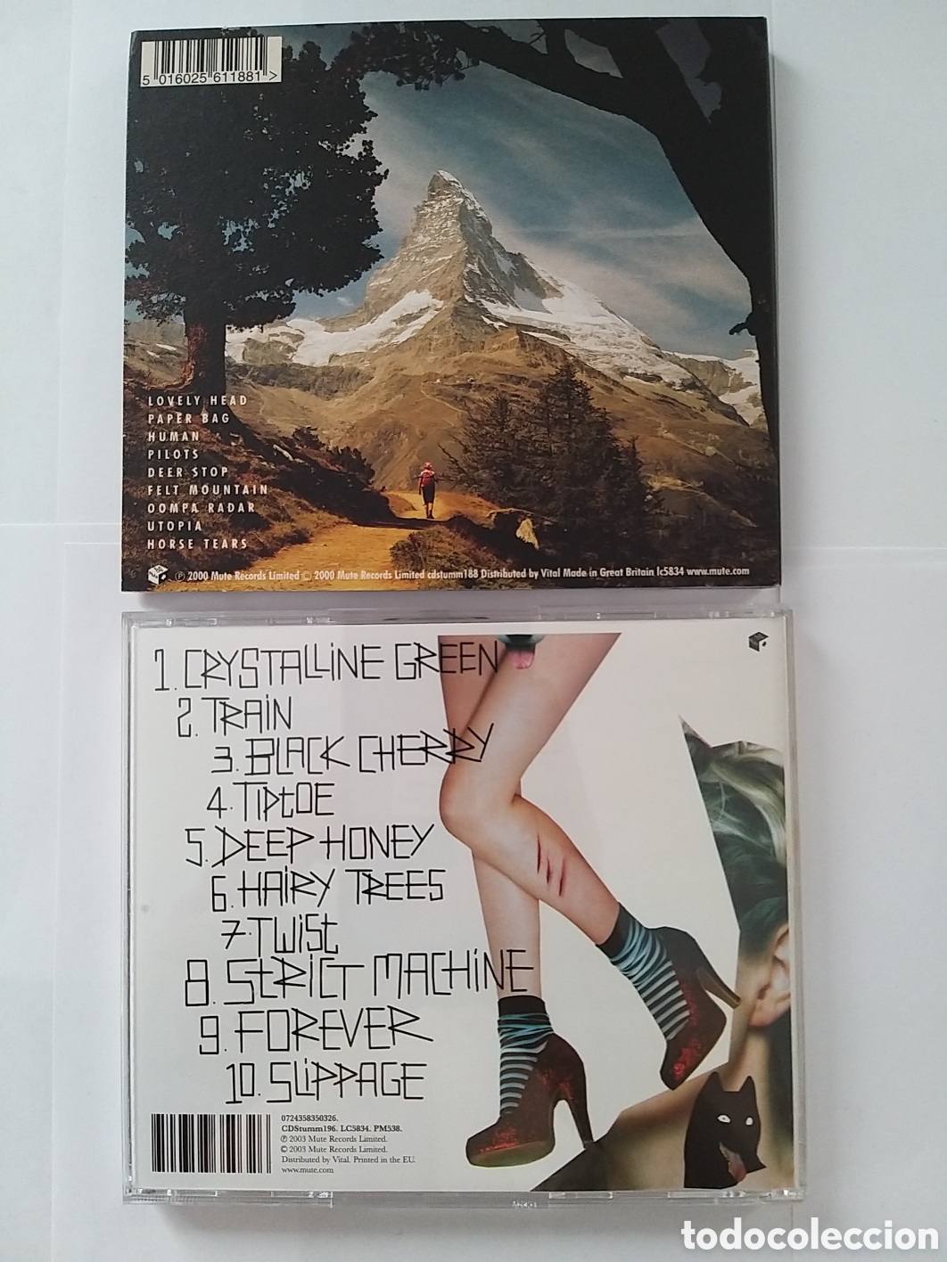 CDs de m&uacute;sica: GOLDFRAPP - FELT MOUNTAIN & BLACK CHERRY - 2 CD SET - Foto 2